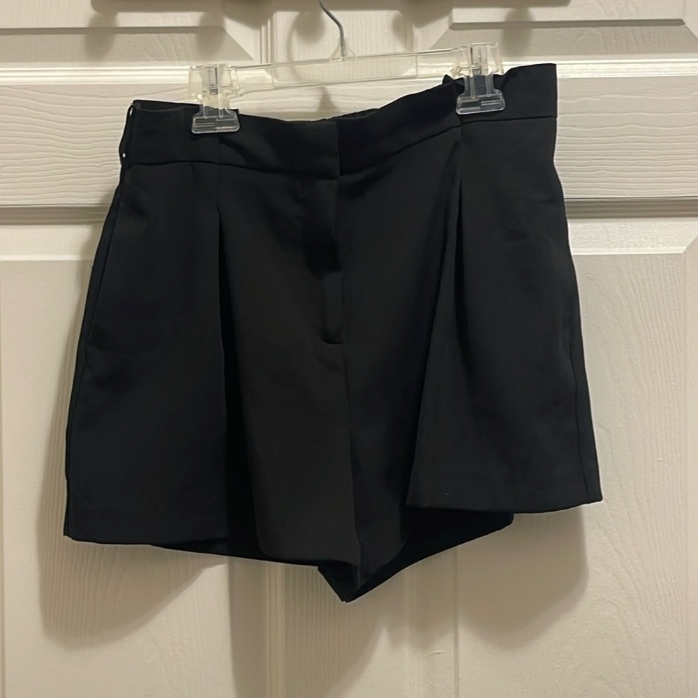 I Heart Ronson Black Dress Shorts